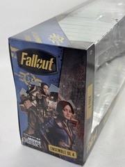 Movie Maniacs Fallout 4-Pack 6″ Action Figures New In Damaged Box!