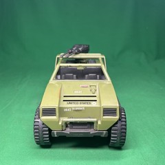 Vintage GI JOE 1982 VAMP Jeep & HAL + 1984 Mountain Howitzer ARAH