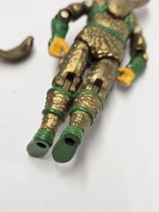 1986 GI Joe Serpentor Figure W. Hood Snake Parts Lot Cobra Vintage Weapon