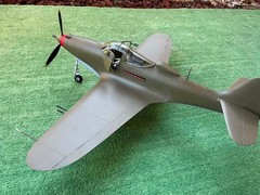 1:18 scale P-39 Airacobra Model Kit-Disassembled and Unpainted