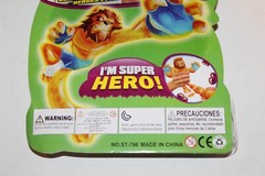 SEALED Heroes of Goo Jit Zu Abominable Snowman Yeti 5″ figure White Purple MISP