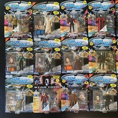 139 Playmates Star Trek TNG TOS DS9 Voyager First Contact Figures MOC Unpunched