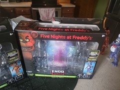 Fnaf Endo Series Freddy & Bonnie EMPTY BOXES ONLY. NO FIGURES INCLUDED