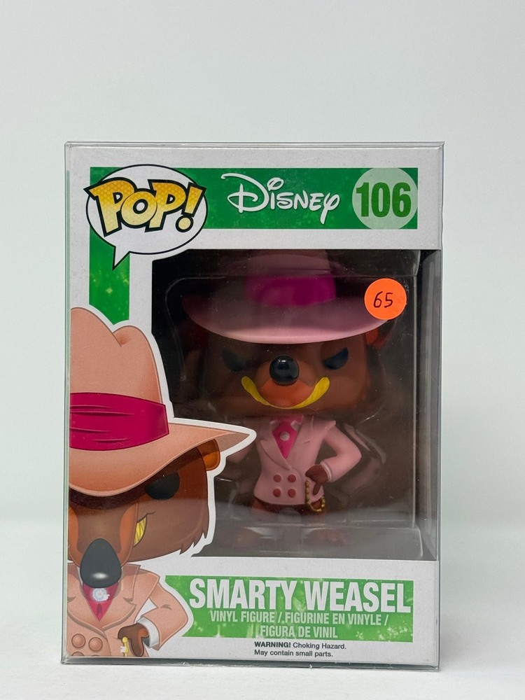 Funko Pop! Smarty Weasel Who Framed Roger Rabbit Vinyl Figure Gun Watch #106