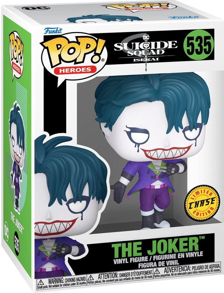POP Animation: DC Suicide Squad Isekai- Joker with Chase (New, Ships Fast )