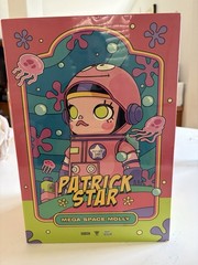 Authentic Pop Mart Mega Space Molly Patrick Star 400% Spongebob Squarepants