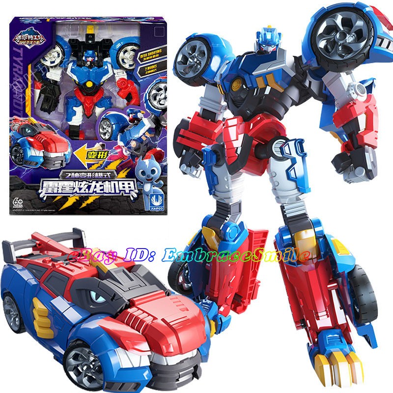 Miniforce Super Dino Power Tyranno Thunder Tyrannosaurus Transform Robot Car