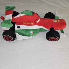 Pixar Cars 2 Francesco Bernoulli 15″ Plush Formula 1 Racing Car Disney Store F1