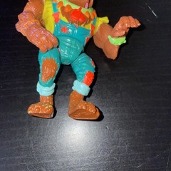 Vintage Playmates Toxic Crusaders 1991 Junkyard Dog Action Figure Free Ship!