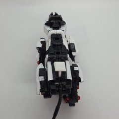 Tomy Zoids White Liger Zero Robot Figure 2002 Hasbro Incomplete