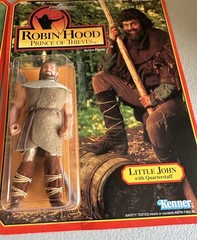 Robin Hood Prince Of Thieves Lot of 3 Little John Will Scarlett The Dark Warrior