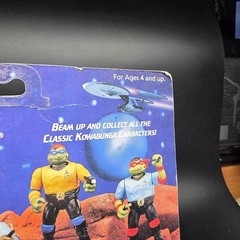 1994 TMNT Chief Medical Officer Raphael Vintage Turtles MOC Sealed Star Trek