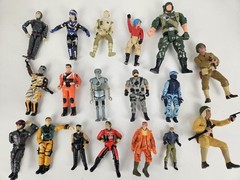 Vintage Lot 1990’s Collectible Military Action Figures Star Wars, G.I. Joe Etc.