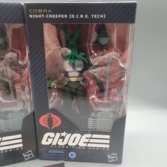 GI Joe Classified 202 Walmart Exclusive Night Creeper DIRE Tech Lot