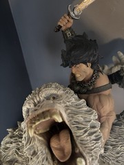 Sideshow Conan the Barbarian statue.