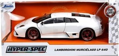 Hyperspec 1:24 Lamborghini Murciélago LP460 Die-cast Car Pearl White, Toys…