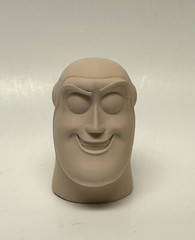 Toy Story 3 & 4 Buzz Lightyear 3D Printed Movie Accurate Head Toy Mode 3D Print