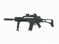 1/6 Scale G36 Heckler & Koch Assault Rifle German Toys Gun Model Action Figure