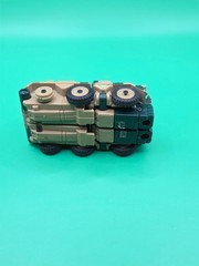 Vintage 1983 Bandai Machine Robo Gobots Tank Robo Loose Missing Front Tire