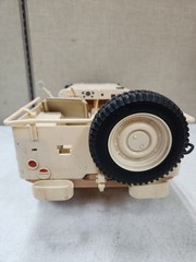 HASBRO 2002 1941 Willys Jeep G1 Joe Desert Patrol Vehicle. Missing Pieces