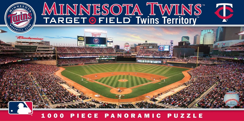 MasterPieces 91352: Minnesota Twins 1000pc Panoramic Puzzle