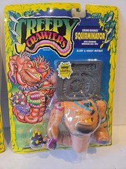 Vintage 1994 Toymax Creepy Crawlers C.C. (Chris Carter) & Squirmnator Brand New