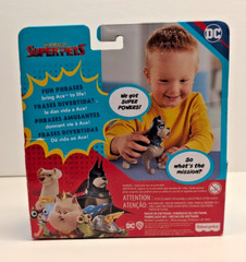 NEW! DC LEAGUE OF SUPER PETS TALKING ACE – 15 MOVIE PHRASES BATMAN Fisher Price