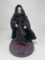 Sideshow 2013 emperor Palpatine 12” Figure w/ Stand and Cane Star Wars 1/6 Scale