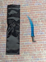 Harvinger Studios Savage Crucibles Blind Bag Weapon Blue One Handed Sword ‘NEW”