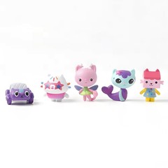 10pcs/set Miniature Cartoon Figures Cute Doll House Playset Collection Toys