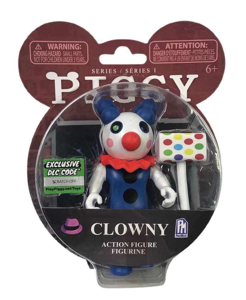 PIGGY CLOWNY Clown 3.5” Series 1 Action Figure Roblox DLC Exclusive Code!!! NEW!