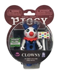PIGGY CLOWNY Clown 3.5” Series 1 Action Figure Roblox DLC Exclusive Code!!! NEW!