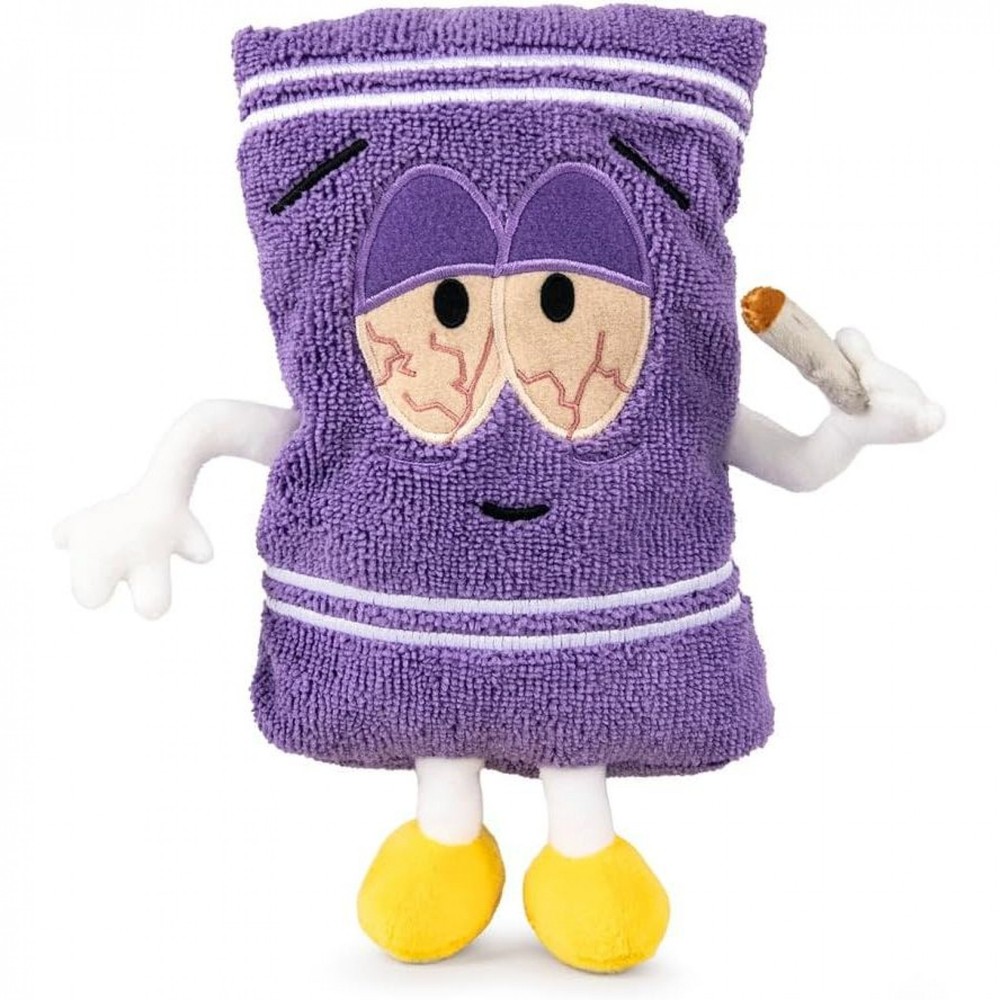 South Park Stoned Towelie 10″ Phunny Plush Purple