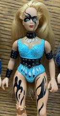 Galoob 1984 Golden Girl Action Figure Lot Saphire, Wild One, Vultura, Moth Lady