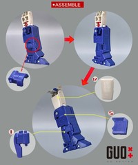 3D DIY Filler Upgrade Kit For SS Devastation OP Prime Filling Parts