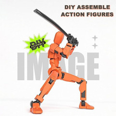 (Pre-Assembled) Dummy13 Magnetic Action Figure Set, T 13 Action Figure Set, Anti