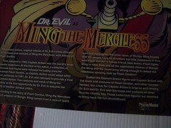 Dr. Evil as Ming the Merciless by Playing Mantis Captain Action MIB NEW!