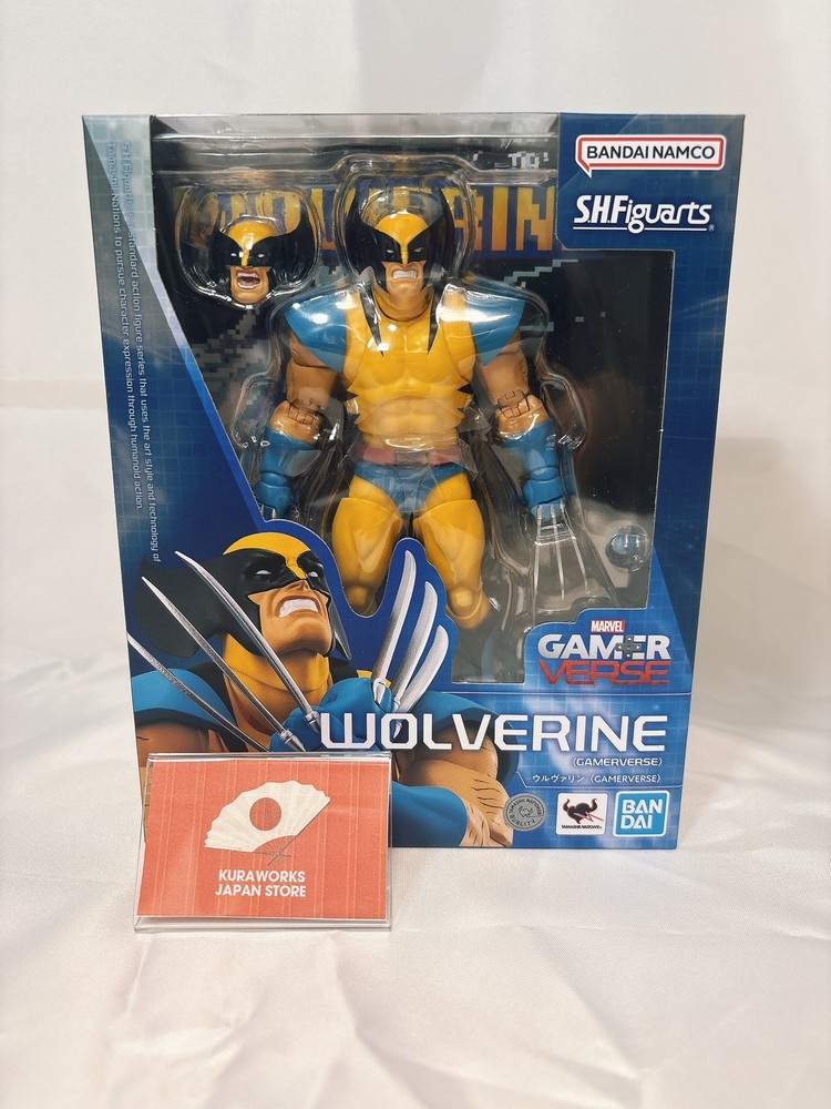 S.H.Figuarts Wolverine Marvel’s GAMERVERSE Bandai Action Figure SHF SH JP NEW