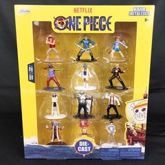 Netflix One Piece Jada Nano Metalfigs Series 1 12-Pack Die-Cast New Sealed