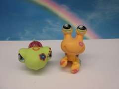 LITTLEST PET SHOP #1008 1009 POSTCARD HERMIT CRAB & TURTLE 2 COMPLETE SETS