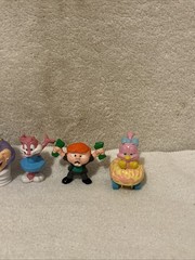 (5) Tiny Toons PVC Cake Topper Figures Lot 90s Applause Babs Sweety Dizzy Max