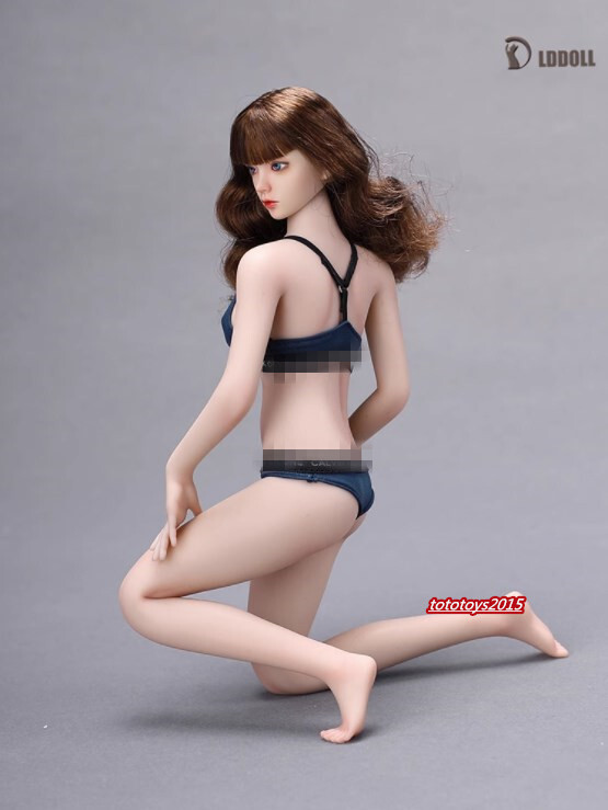 LDDOLL CN28L 1:6 Light Pink Seamless Silicone Body Doll Fit Female OB Head Toys
