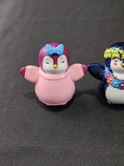 Lot of 5 Ultra Rare Pudgy Penguins Gray, Pink Hawaiian Blue, Pengu Loose 2″ Figs