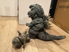 Deforeal Godzilla 1967 Ric toy Exclusive ver. with minya figure X-PLUS