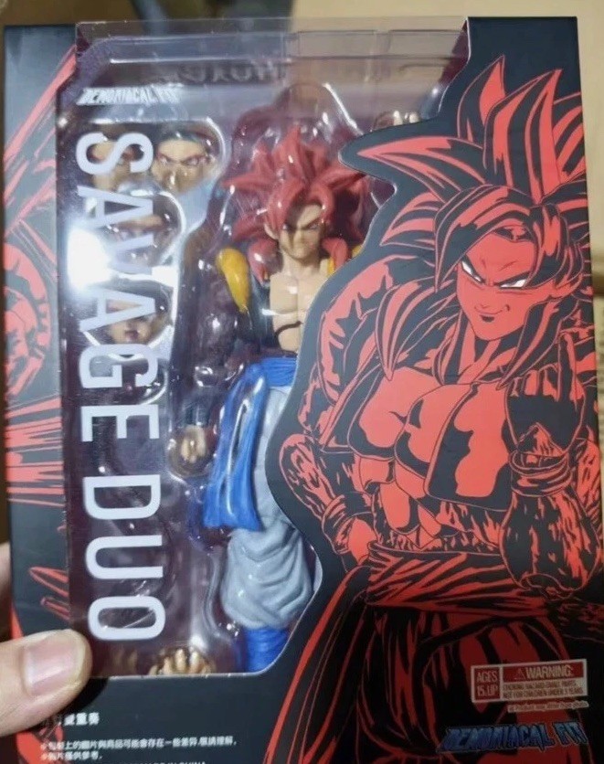 SH Figuarts Gogeta SSJ4 Demoniacal Fit Savage Duo DBZ NEW
