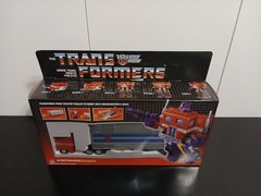 Transformers KC-01 KO Die-Cast Optimus Prime Missing Link G1 Trailer & Bumblebee