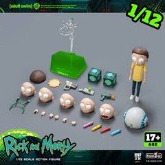 HIPLAY Fondjoy Morty Smith / Rick Sanchez 1/12 Scale Action Figure