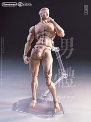 Romankey X COWL 1/12 Action Figure Male Muscle Body &Head Flexible 6″ Model Doll
