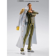Bandai S.H. Figuarts ONE PIECE Borsalino Future Island Egghead Figure Model Toy