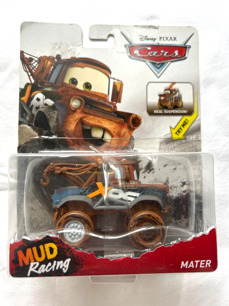 Disney Pixar Cars XRS Mud Racing Mater suspension xtreme racing series Mattel